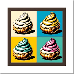 Pop Religieuse Pastry Art - French Cuisine Culinary Posters and Art